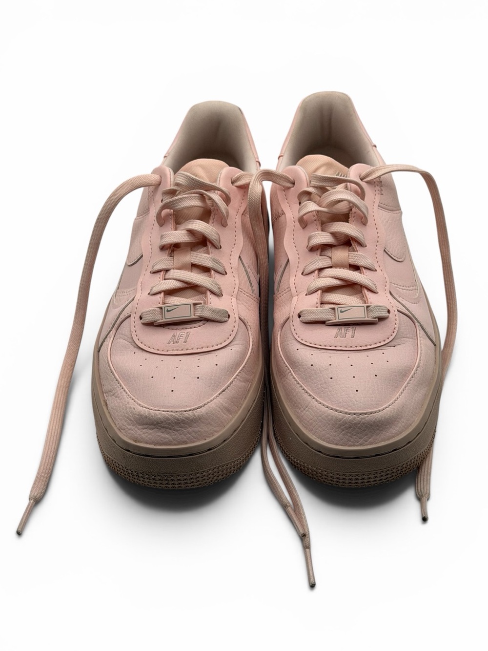 Nike Air Force 1 PLT.AF.ORM Women’s Pink Platform Sneakers Size 9 DJ9946-600
